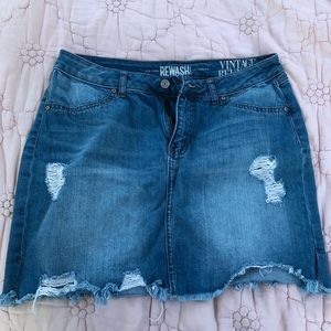 Jean skirt